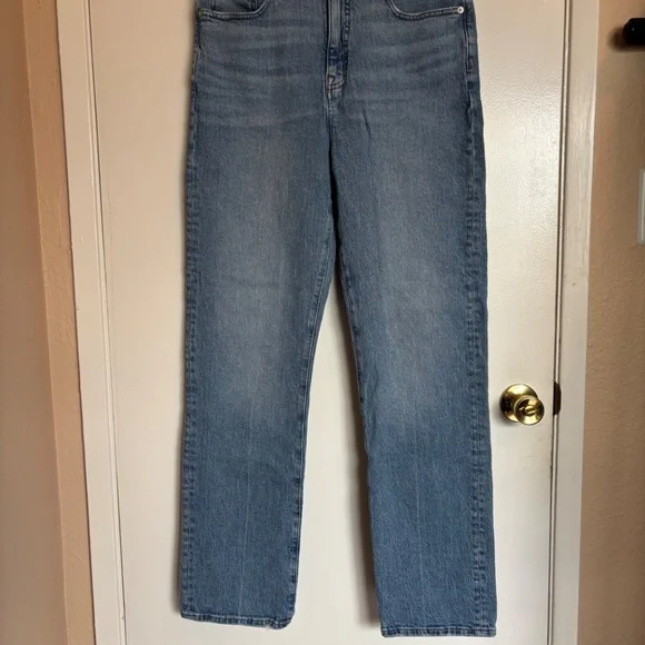 Madewell 90's Straight Jean Size 29T - Picture 5 of 9